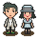 【ロンドンライフ風】
岡部倫太郎&椎名まゆり(シュタインズゲート)
